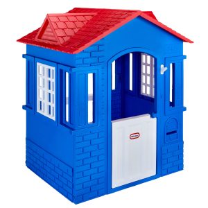 Lightweight AlpineSelect Cape Cottage Playhouse™ - Red & Blue Large Capacity